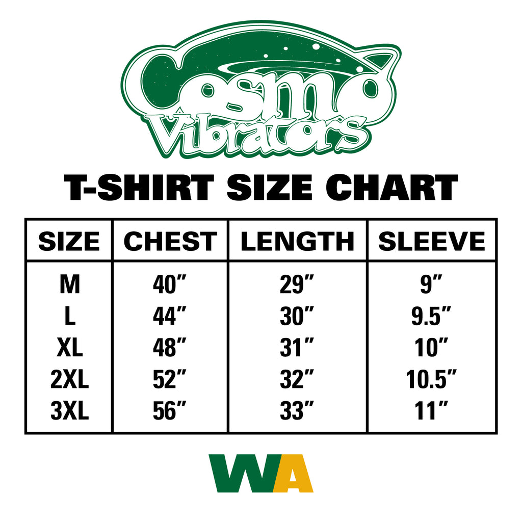 Cosmo Vibrators "Tourism" T-Shirt
